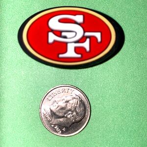 (10 for $15) San Francisco 49ers Football 🏈 Crocs Shoe Charms